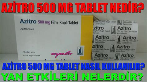 azro 500 mg ne için kullanılır